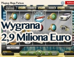 Wygrana 2,9 miliona Euro Mega Fortune